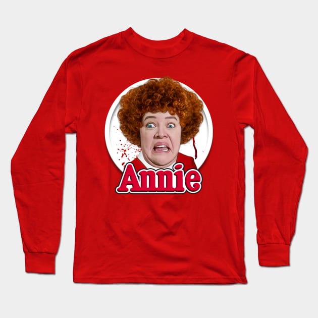 Annie Wilkes Long Sleeve T-Shirt by Zbornak Designs